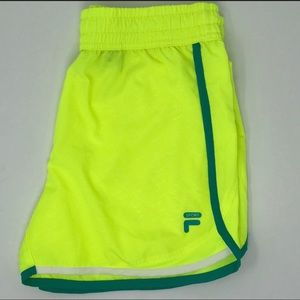 Neon FILA Shorts